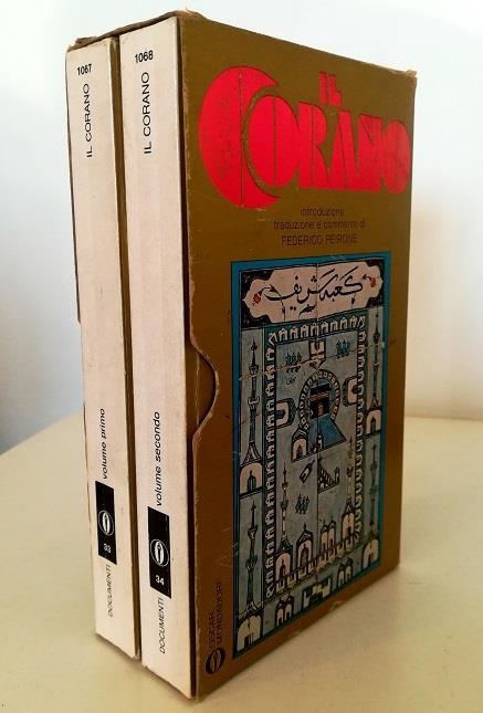 Il Corano - 2 voll. in cofanetto editoriale - copertina