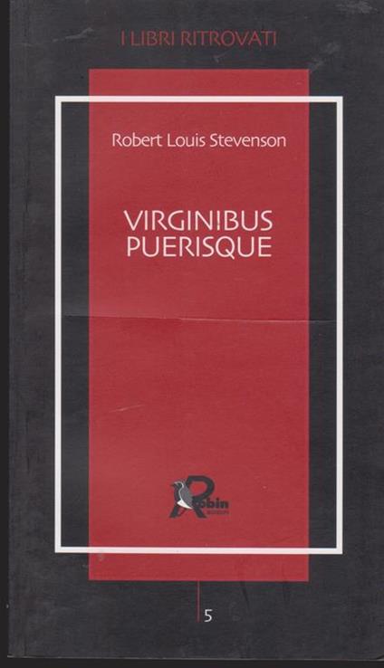 Virginibus puerisque - Robert Louis Stevenson - copertina