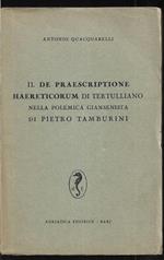Il De Praescriptione Haereticorum di Tertulliano nella polemica giansenista di Pietro Tamburini