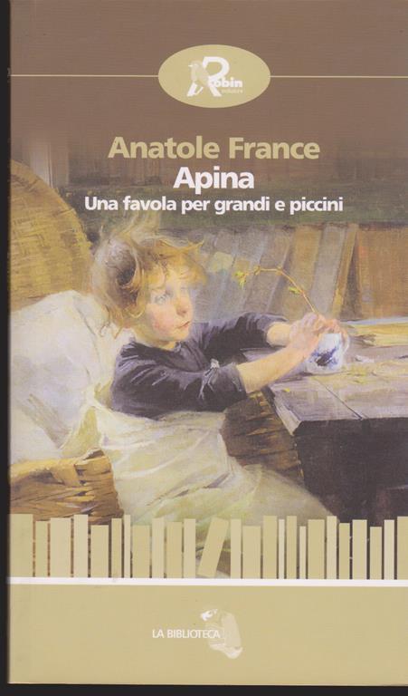Apina Una favola per grandi e piccini A cura di Anna Silvia Salvezza - Anatole France - copertina
