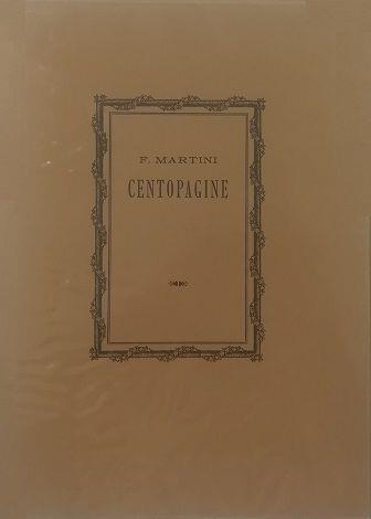 Ferdinando Martini Centopagine - Ferdinando Martini - copertina