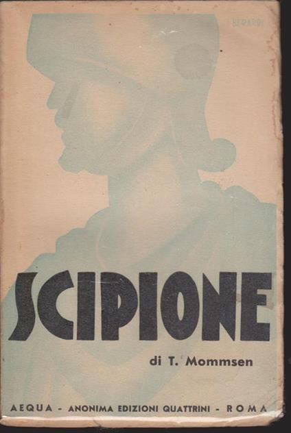 Scipione - Theodor Mommsen - copertina