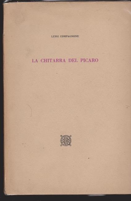 La Chitarra del Picaro - Luigi Compagnone - copertina