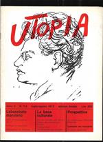 Utopia Diario mensile di problemi di cultura Anno II n. 7-8 luglio-agosto 1972