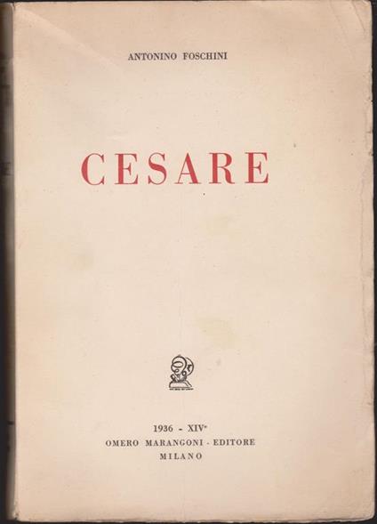 Cesare - Antonino Foschini - copertina