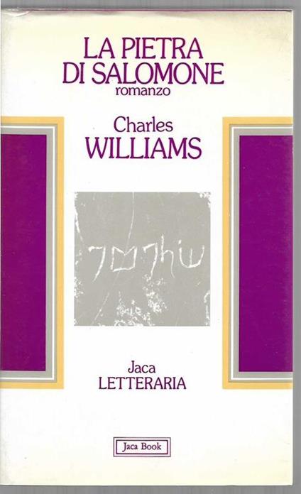La pietra di Salomone - Charles Williams - copertina