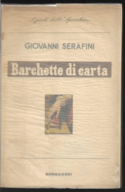 Barchette di carta - Giovanni Serafini - copertina
