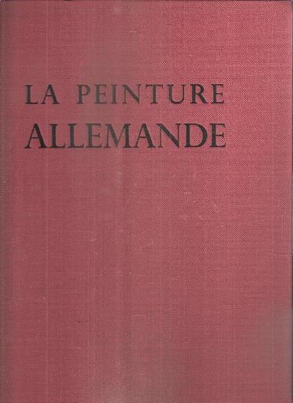 La Peinture Allemande - Hanspeter Landolt - copertina