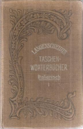 Dizionario Tascabile Italiano-Tedesco Parte Prima - Gustavo Sacerdote - copertina