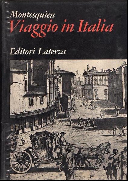 Viaggio In Italia - Charles L. de Montesquieu - copertina
