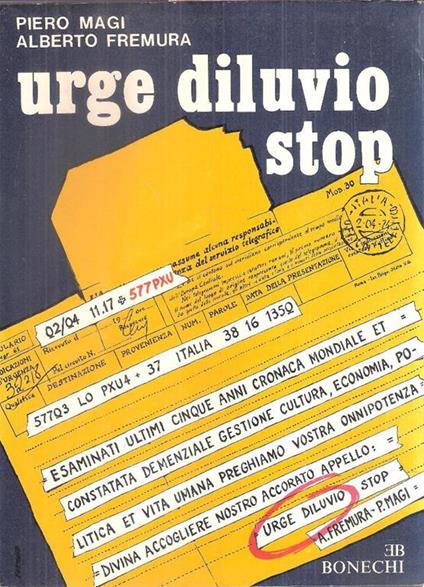 Urge Diluvio Stop - Piero Magi,Alberto Fremura - copertina