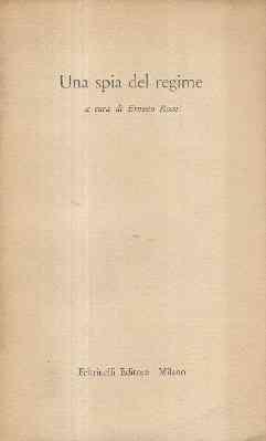 Una Spia Del Regime - copertina