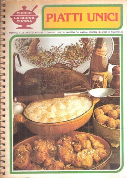 Piatti Unici - copertina