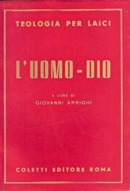 L' uomo-Dio - copertina
