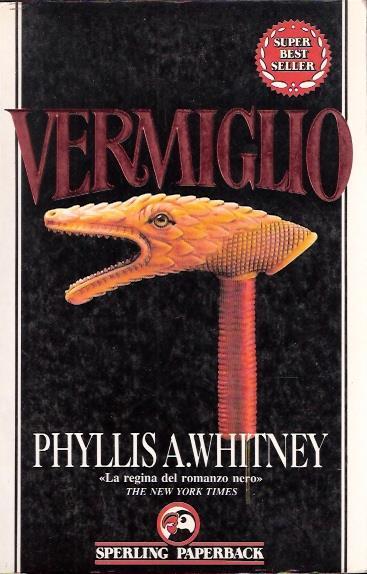 Vermiglio - Phyllis A. Whitney - copertina