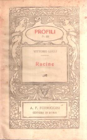 Racine - Vittorio Luglio - copertina