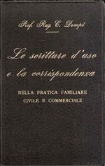 Le Scritture D'uso E La Corrispondenza Nella Pratica Familiare Civile E Commerciale