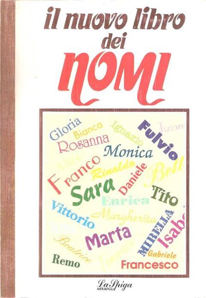 Il Nuovo Libro Dei Nomi - copertina