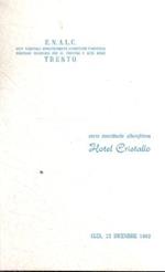 Menù Del Corso Convittuale Alberghiero