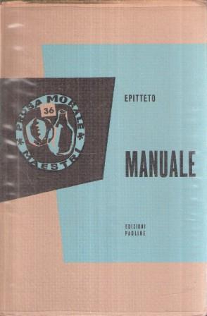 Manuale - Epitteto - copertina