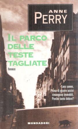 Il parco delle teste - Anne Perry - copertina