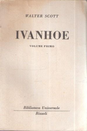 Ivanhoe - Walter Scott - copertina