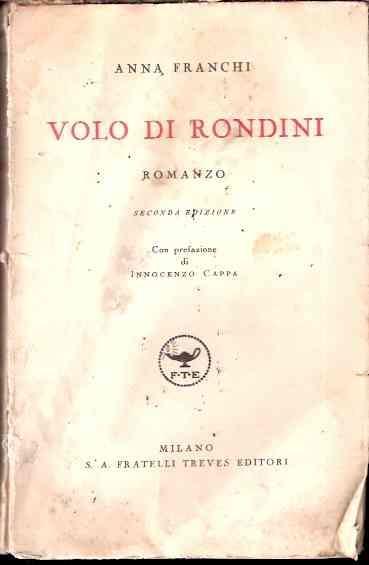 Volo Di Rondini - Anna Franchi - copertina