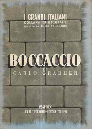 Boccaccio - Carlo Grabher - copertina