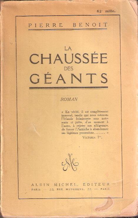 La Chaussee Des Geants - Pierre Benoit - copertina