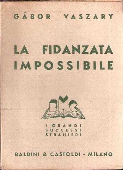 La Fidanzata Impossibile - Gabor Vaszary - copertina