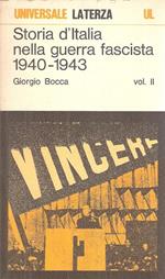 Storia D'italia Nella Guerra Fascista 1940-1943