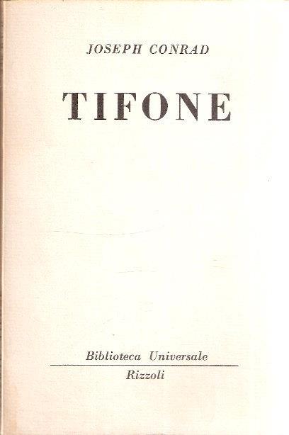 Tifone - Joseph Conrad - copertina