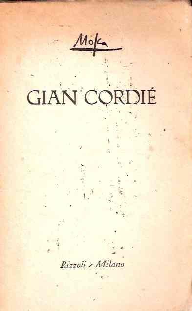 Gian Cordié - Giovanni Mosca - copertina