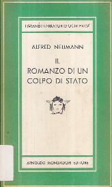 Il Romanzo Di Un Colpo Di Stato Parte Seconda - Alfred Neumann - copertina