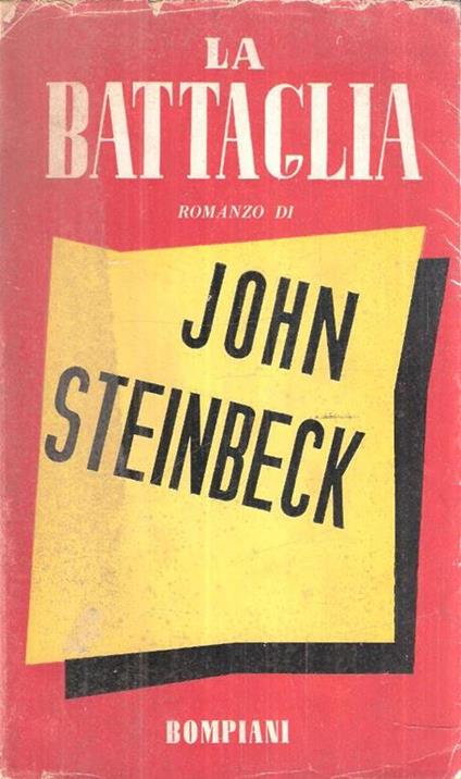 La Battaglia - John Steinbeck - copertina