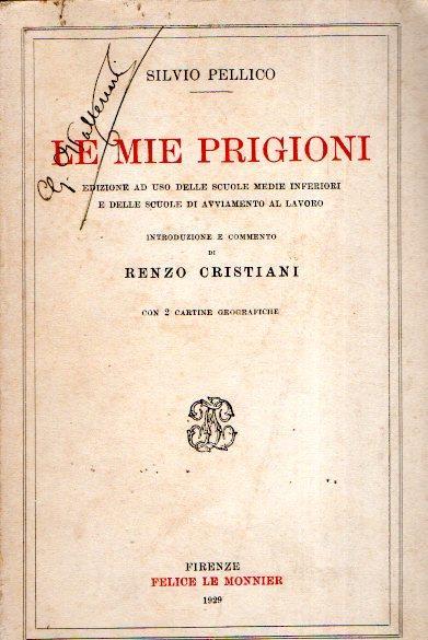 Le Mie Prigioni - Silvio Pellico - copertina