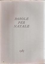 Parole Per Natale. Storia Di Natale