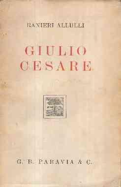 Giulio Cesare - Ranieri Allulli - copertina