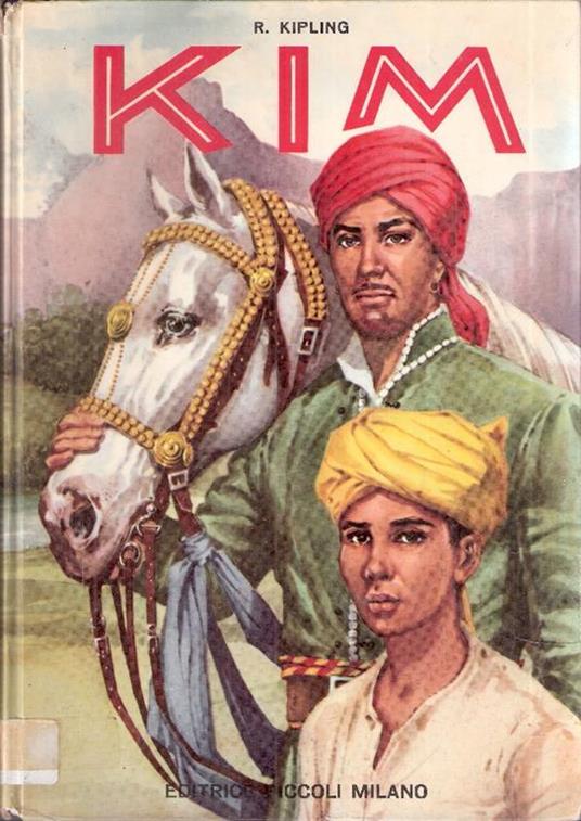 Kim - Ill. Di S. Molino - Rudyard Kipling - copertina