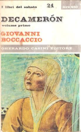 Decameron Volume Primo - Giovanni Boccaccio - copertina