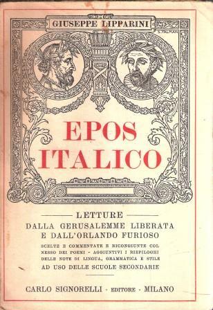 Epos Italico - Giuseppe Lipparini - copertina