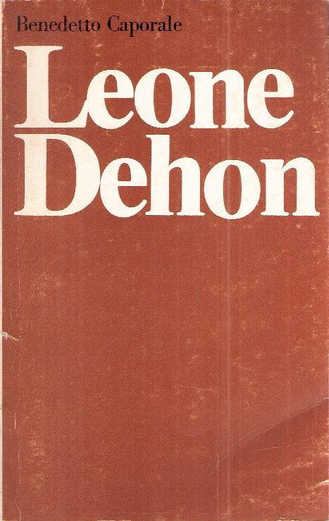 Leone Dehon - Benedetto Caporale - copertina