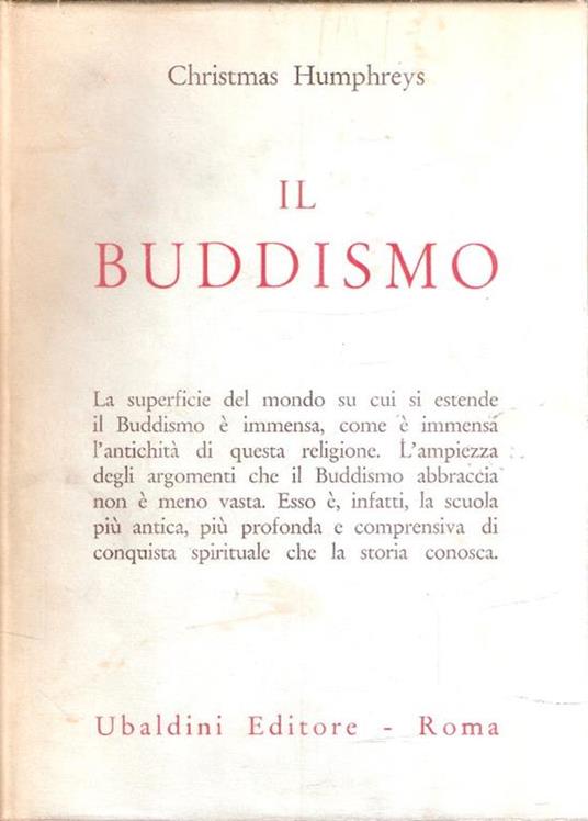 Il Buddismo - Christmas Humphreys - copertina