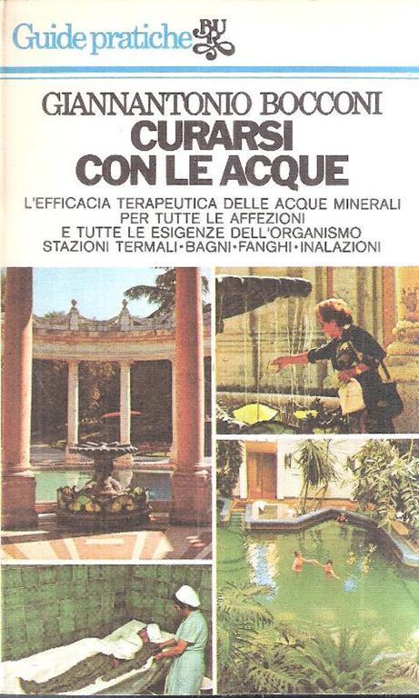 Curarsi Con Le Acque - Giannantonio Bocconi - copertina