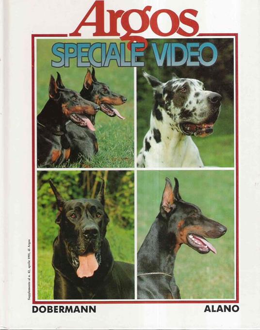 Argos Speciale Video. I Cani - copertina