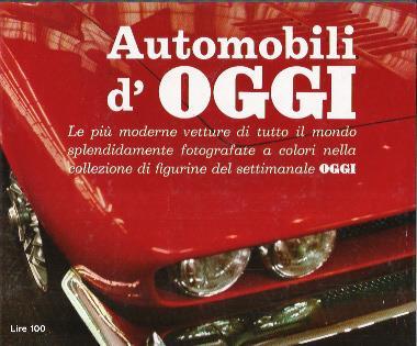 Automobili D'oggi - copertina