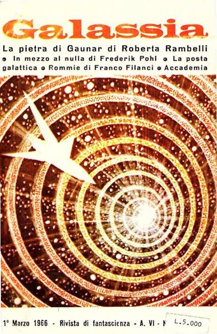 Galassia N. 63/1966 - copertina