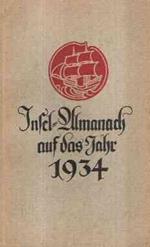 Insel-Almanach Auf Das Jahr 1934