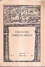 La Corte Di Salomone. Pubblicazione Enimmistica Mensile