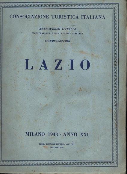 Lazio - copertina